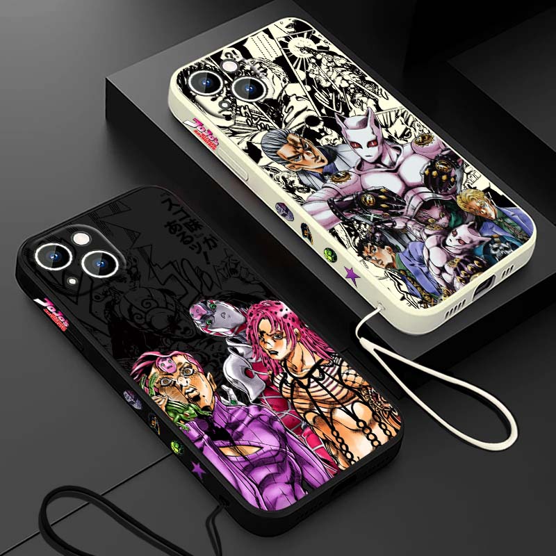 Phone Cases Iphone 14 - Anime JOJO Villain Diavolo Dio For