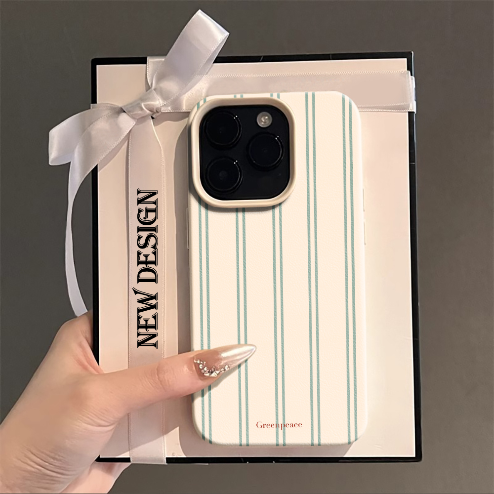 Phone Cases Pink - Pink Stripe Print Summer Phone Case