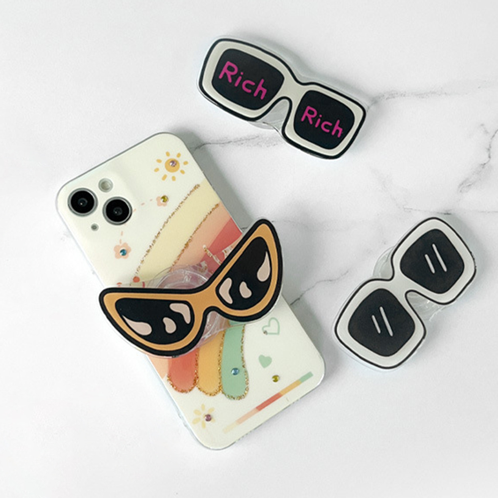 Phone Cases Girls - Cute Cartoon Cool Stylish Glasses Phone