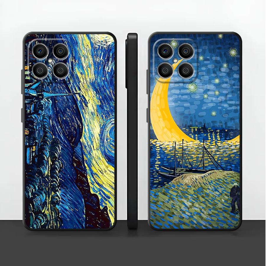 Phone Cases Honor - Van Gogh Starry Night Case for