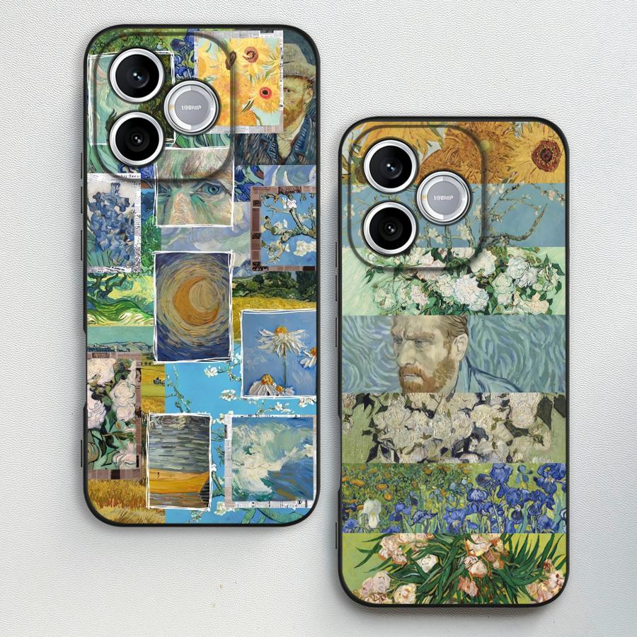 Phone Cases Honor - Van Gogh Painting Collage Case for