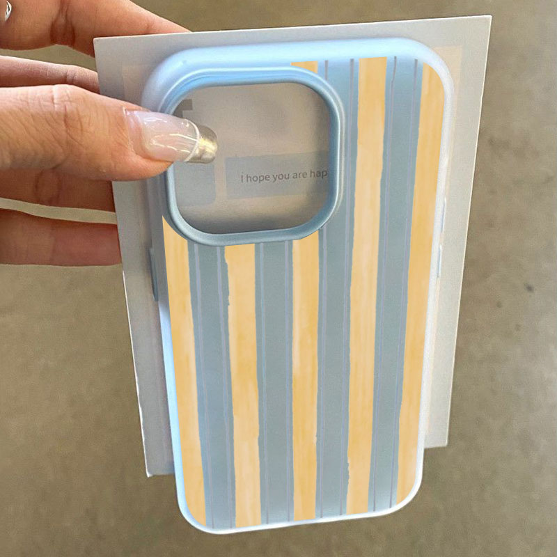 Phone Cases Galaxy S26 Ultra - Stylish Yellow Striped Phone Case For