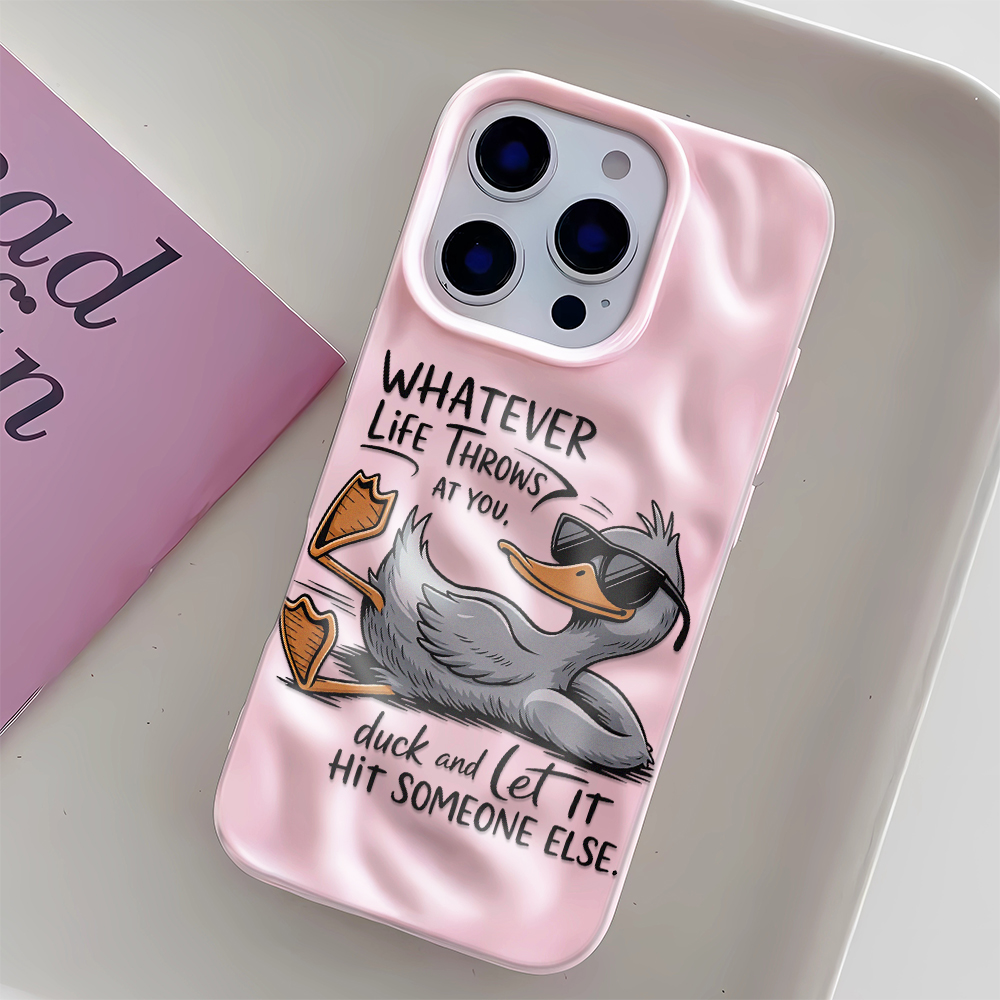 Phone Cases Funny - Luxury Funny Goose Sunglasses Shockproof TPU