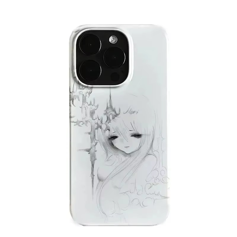 Phone Cases Girls - Luxury Ins Cute Girl Angel Jelly