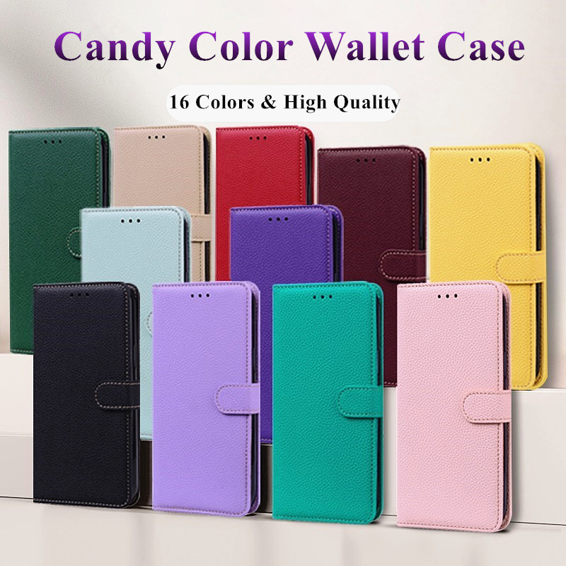Phone Cases On Sale - A12 A14 A15 Leather Wallet Flip