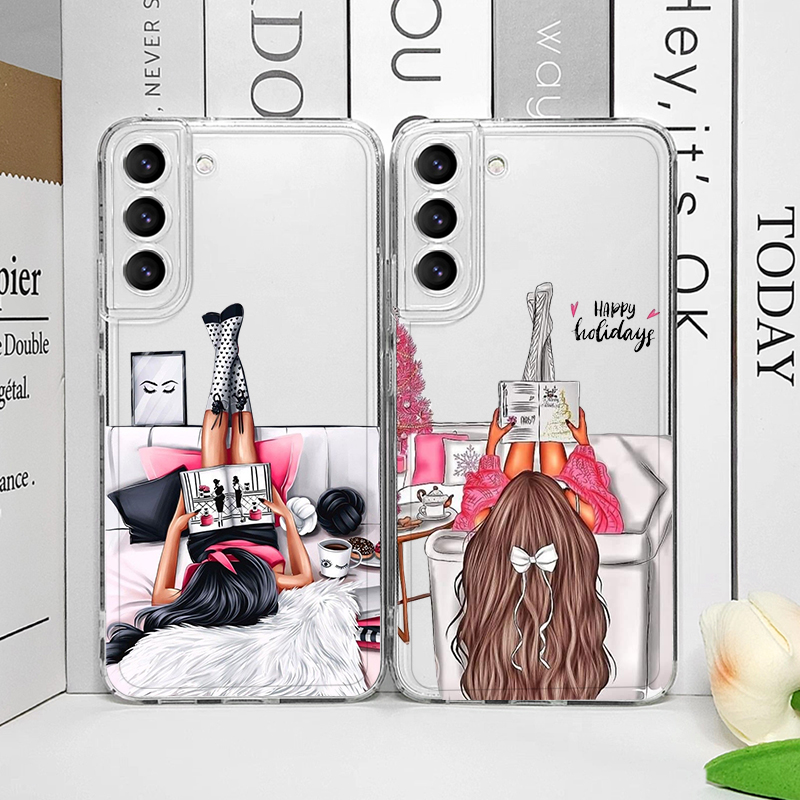 Phone Cases Girls - Fashion City Girl Transparent Phone Case
