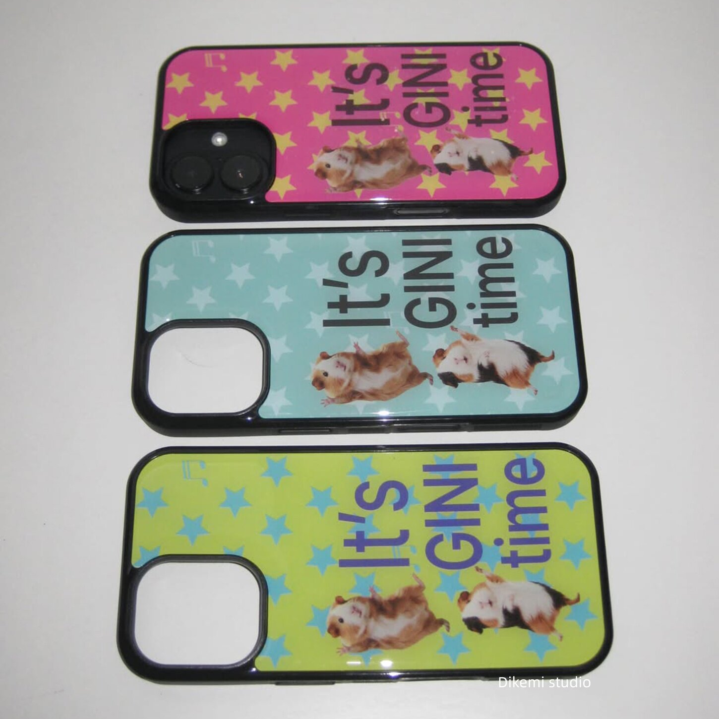 Phone Cases Korea - Korean Vintage Guinea Pig Stars Matte