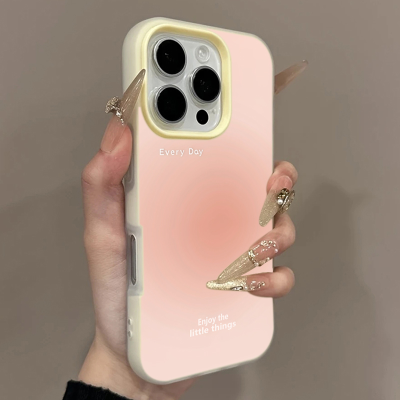 Pink Gradient Pattern Phone Ca - Phone Cases Pink ulasan dan harga