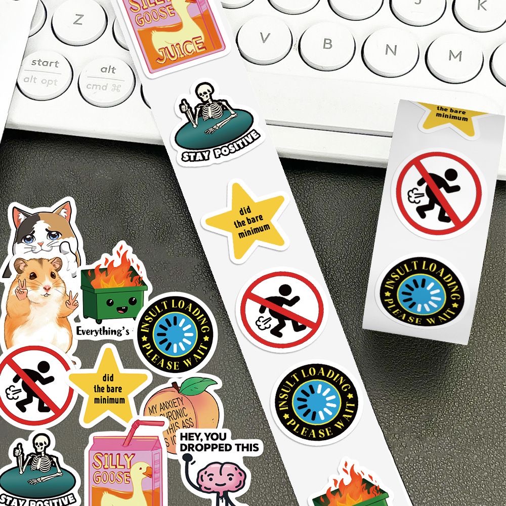 500pcs Funny Emotion Meme Stic - Phone Cases Funny ulasan dan harga
