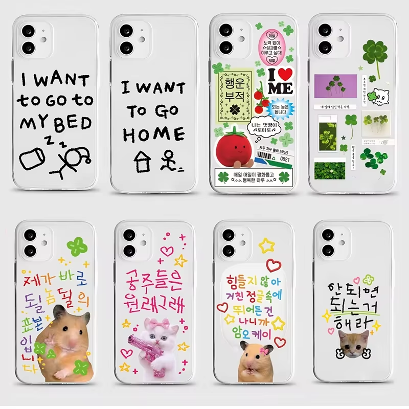Korean Ins Cute Four Leaf Clov - Phone Cases Korea ulasan dan harga