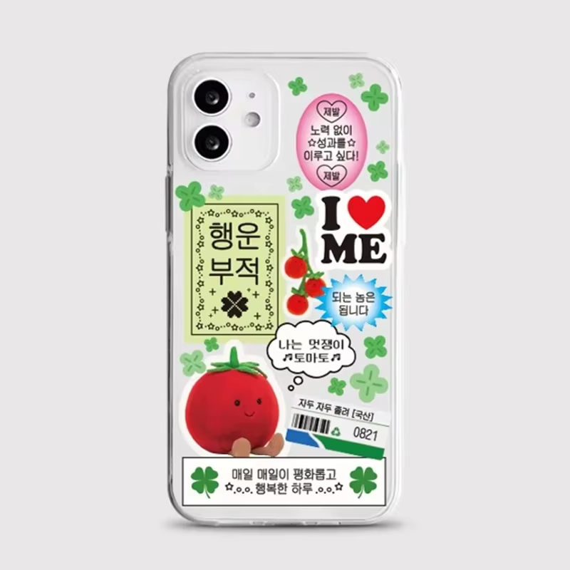 Korean Ins Cute Four Leaf Clov - Phone Cases Korea ulasan dan harga