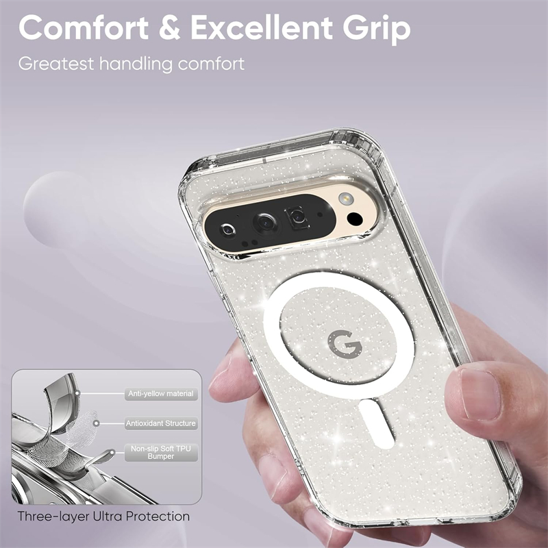 Magnetic Bling Glitter Clear S - Phone Cases Girls ulasan dan harga