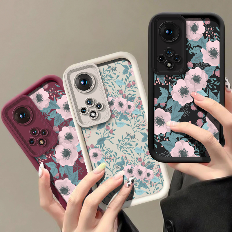 Florals Pattern Silicone Phone - Phone Cases Honor ulasan dan harga