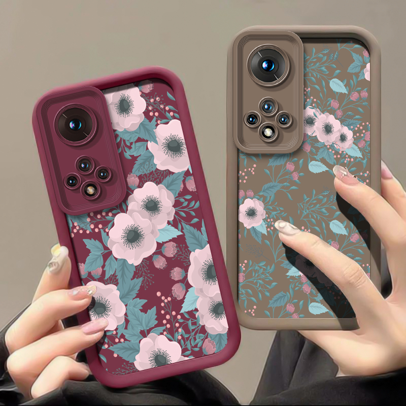 Florals Pattern Silicone Phone - Phone Cases Honor ulasan dan harga