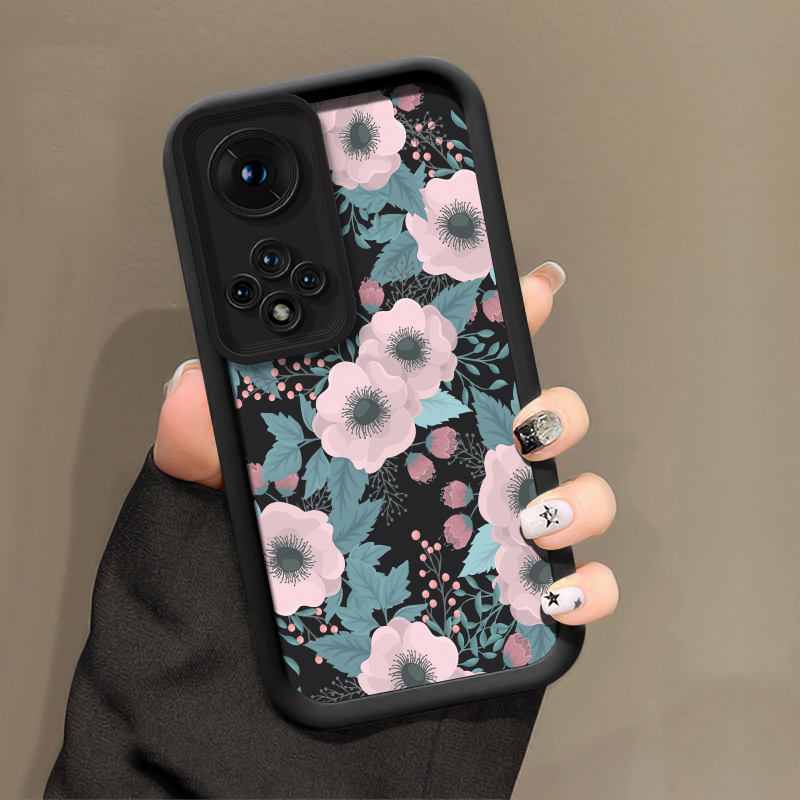 Florals Pattern Silicone Phone - Phone Cases Honor ulasan dan harga