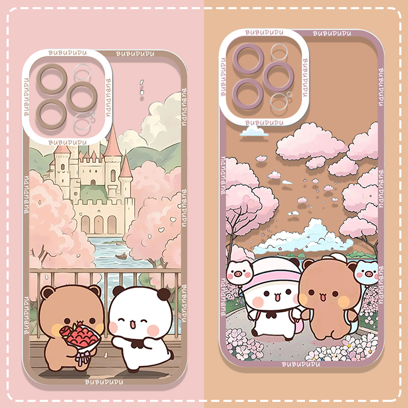 Cute BUBU DUDU Couple Clear Ph - Phone Cases For Samsung A14 ulasan dan harga