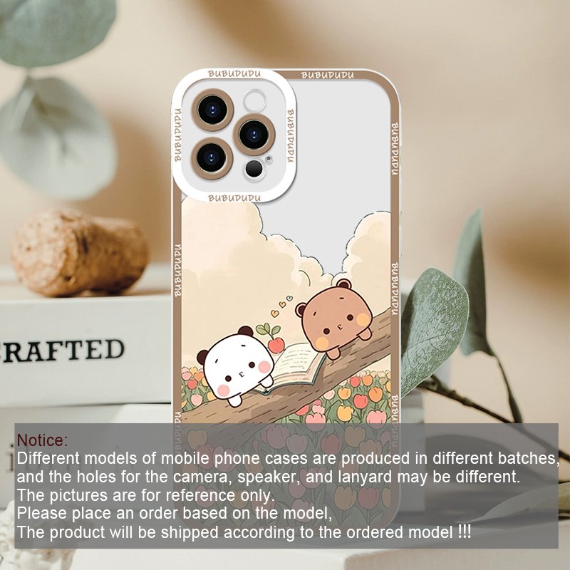 Cute BUBU DUDU Couple Clear Ph - Phone Cases For Samsung A14 ulasan dan harga