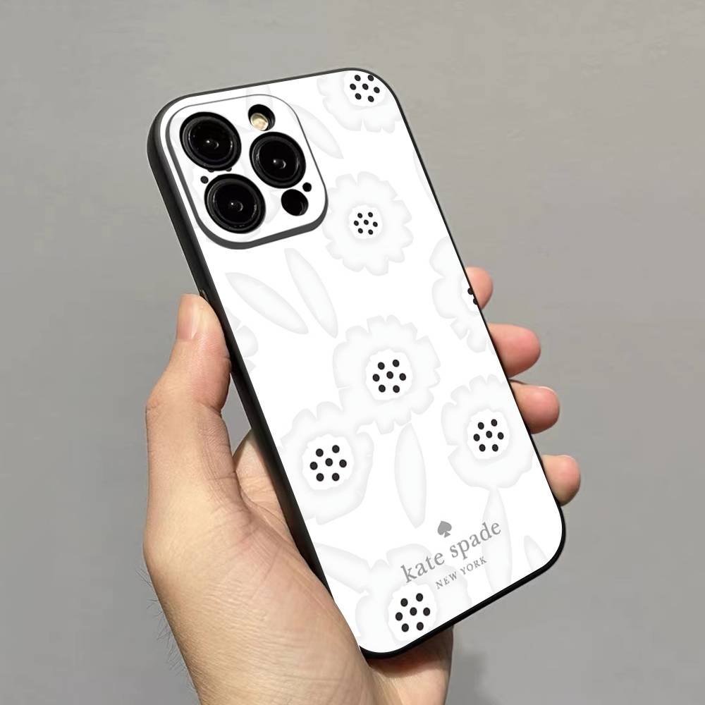 K-Kate S-Spade Black Soft Phon - Phone Cases Kate Spade ulasan dan harga
