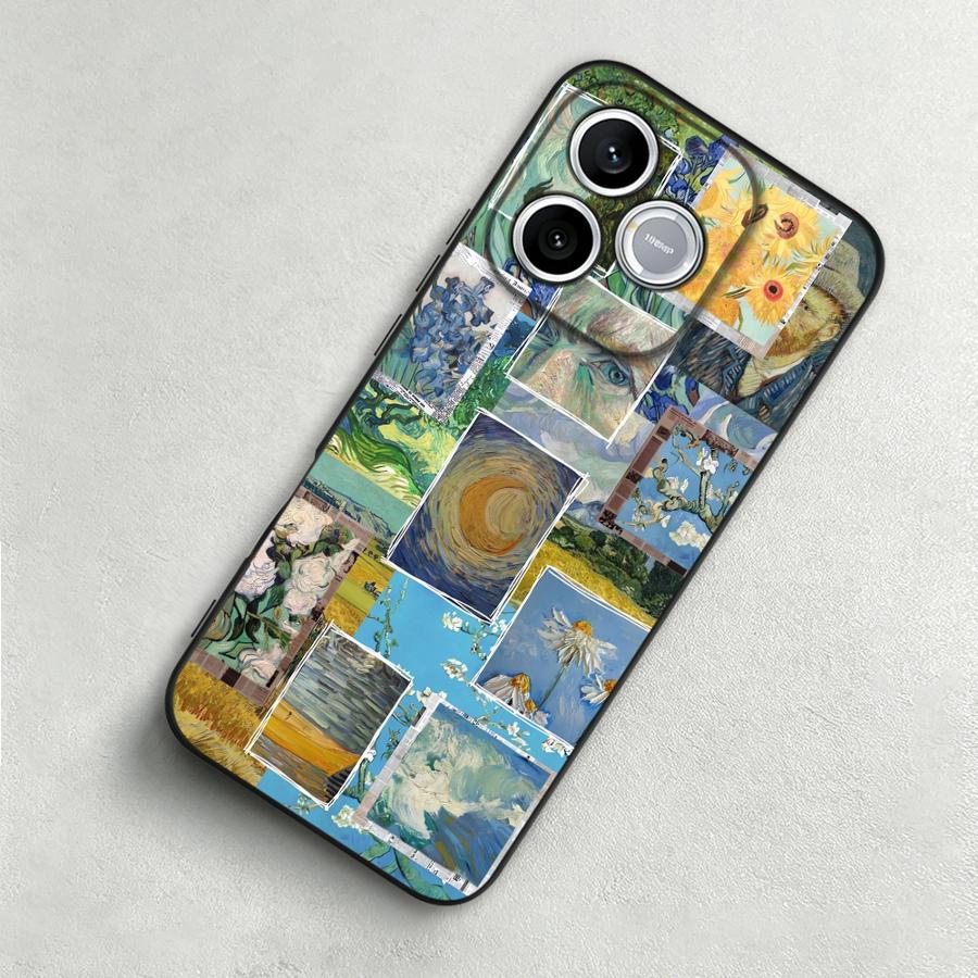 Van Gogh Painting Collage Case - Phone Cases Honor ulasan dan harga