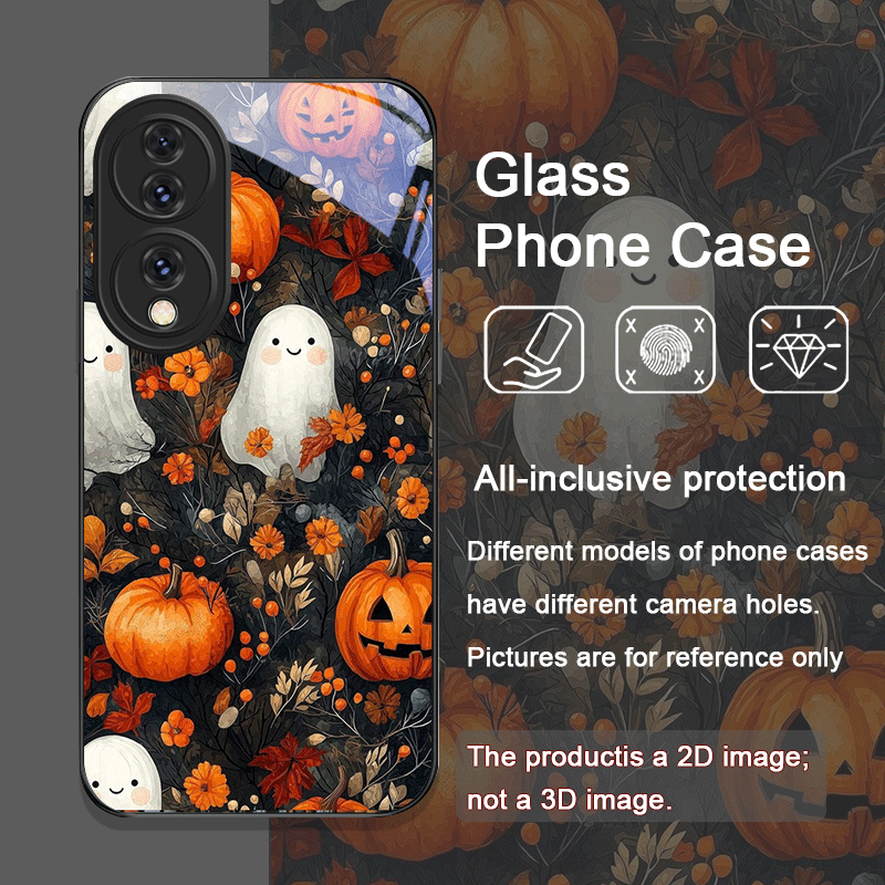 Halloween Pumpkin Ghost Booksh - Phone Cases Honor ulasan dan harga