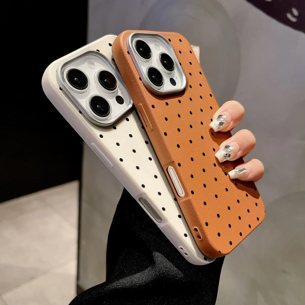 Korean INS Cute Polka Dot Phon - Phone Cases Korea ulasan dan harga