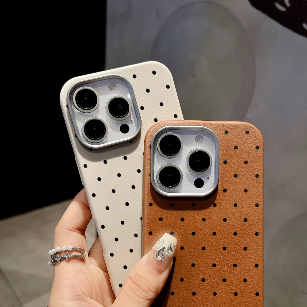 Korean INS Cute Polka Dot Phon - Phone Cases Korea ulasan dan harga