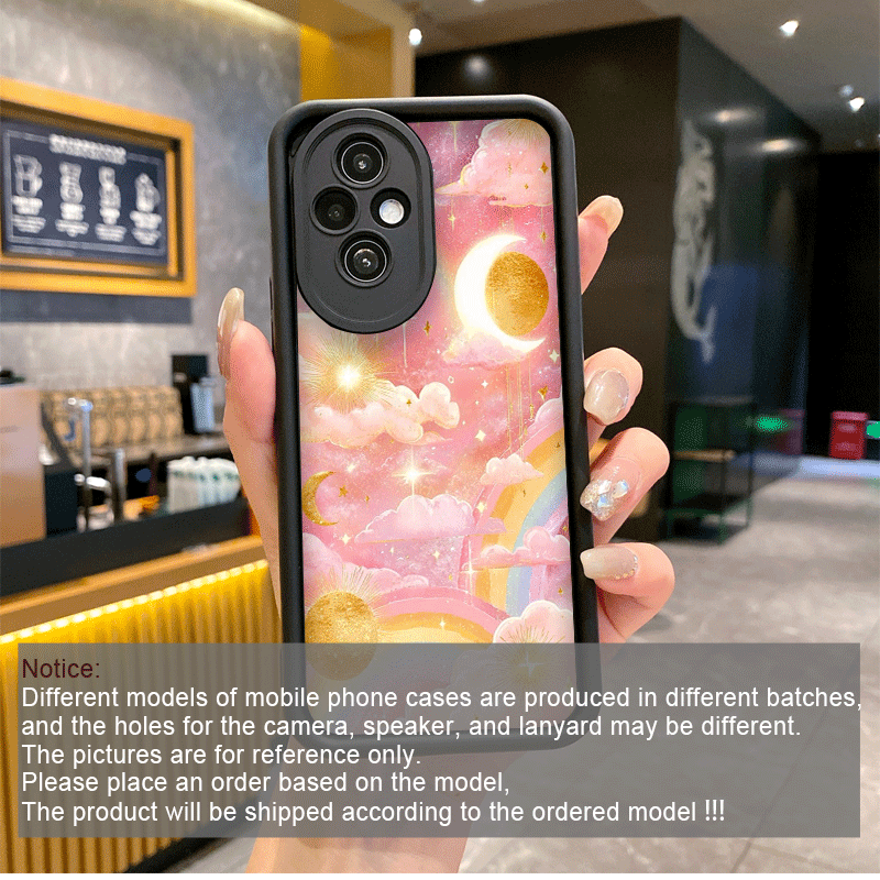 Vintage Golden Starry Sky Sun  - Phone Cases Honor ulasan dan harga