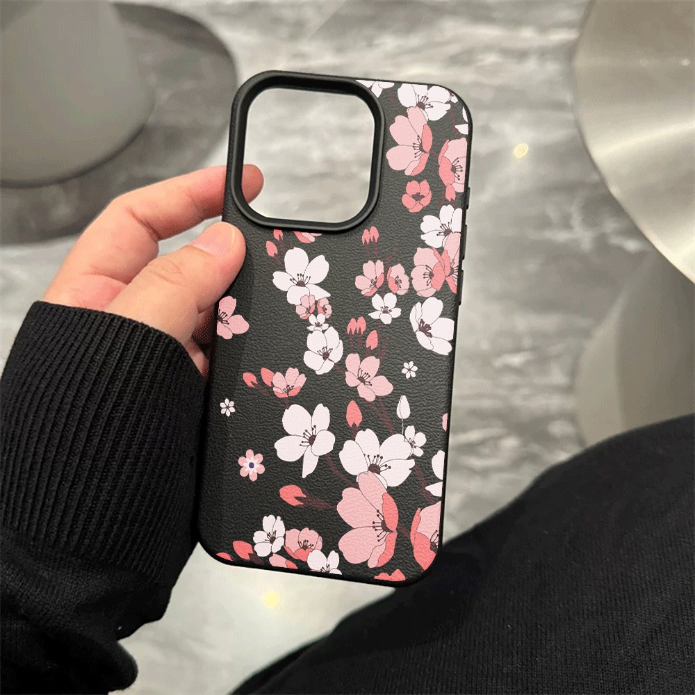 Korean Weeping Cherry Phone Ca - Phone Cases Korea ulasan dan harga