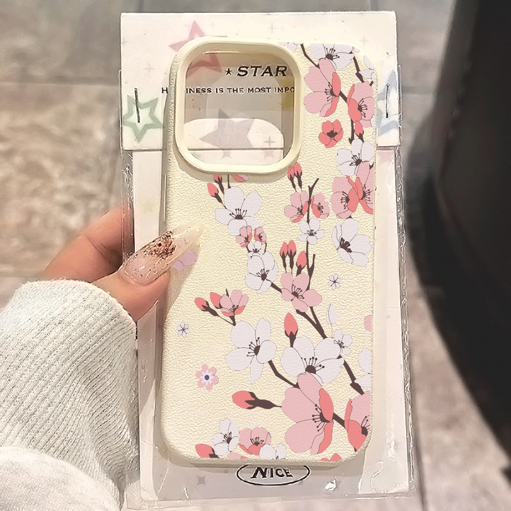 Korean Weeping Cherry Phone Ca - Phone Cases Korea ulasan dan harga