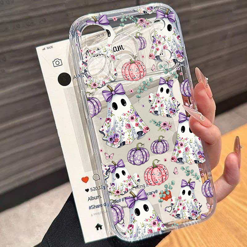 Cute Spooky Halloween Clear Ph - Phone Cases Samsung S25 Ultra ulasan dan harga