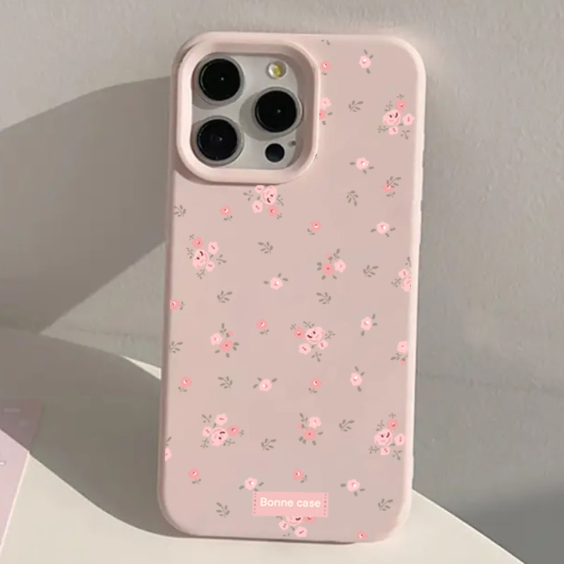 INS Korea Pink Flower Phone Ca - Phone Cases Korea ulasan dan harga
