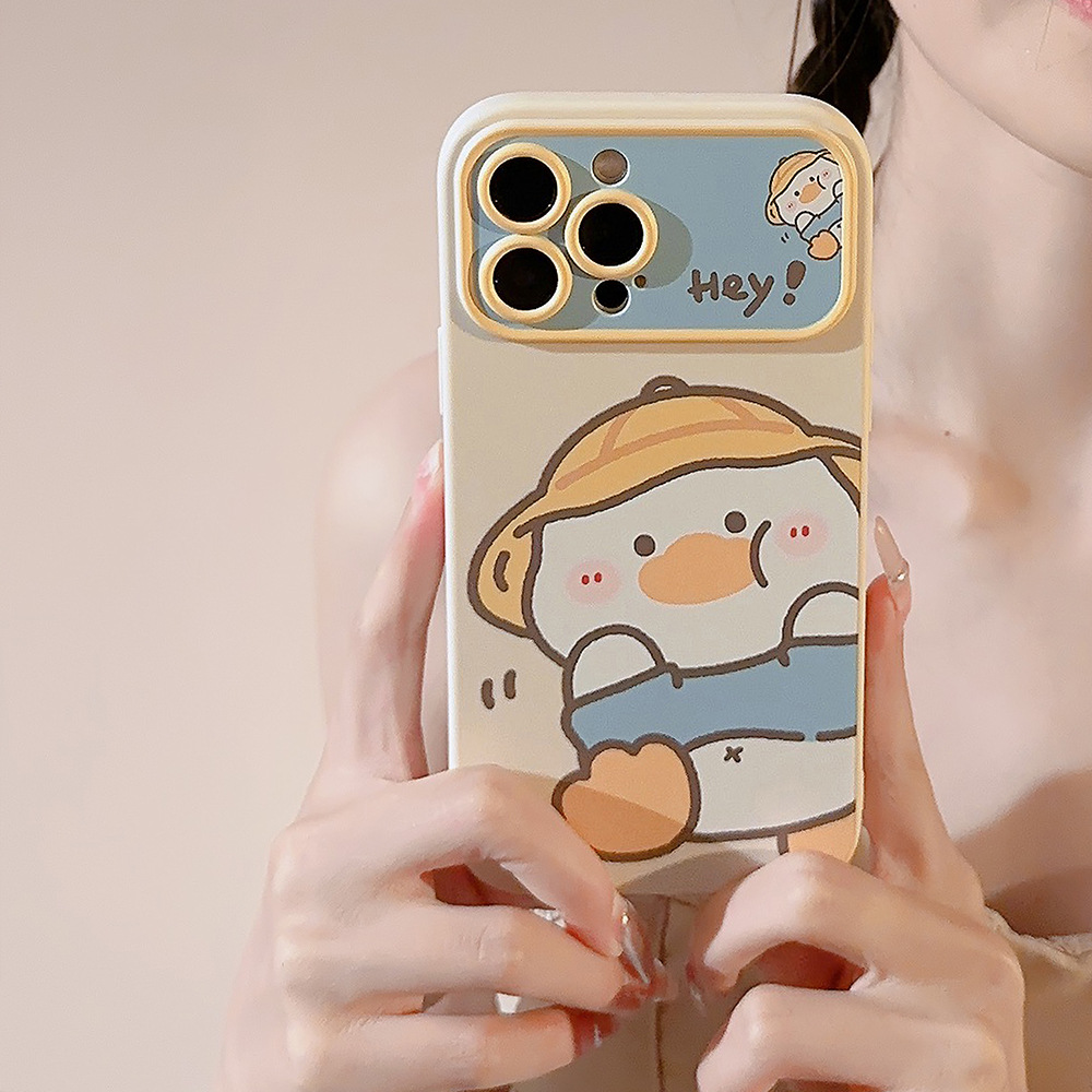 Korean Cartoon Yellow Duck Pho - Phone Cases Korea ulasan dan harga