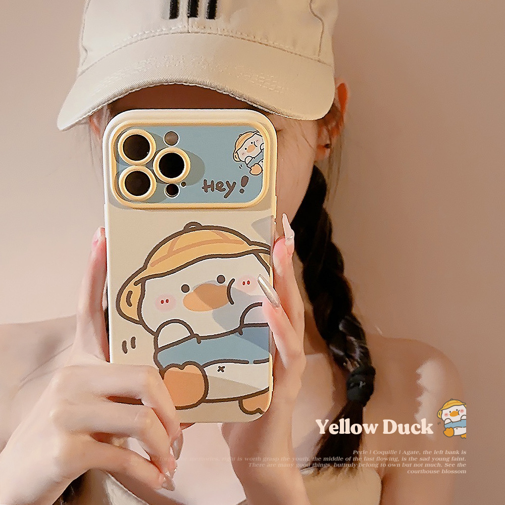Korean Cartoon Yellow Duck Pho - Phone Cases Korea ulasan dan harga