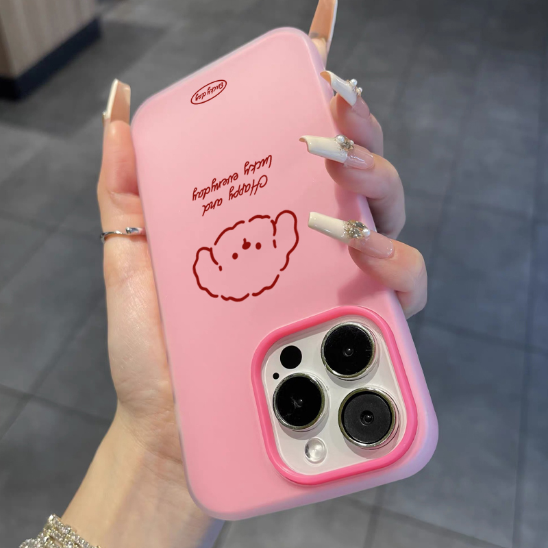 Cute Line Puppy Pattern Phone  - Phone Cases Galaxy S26 Ultra ulasan dan harga