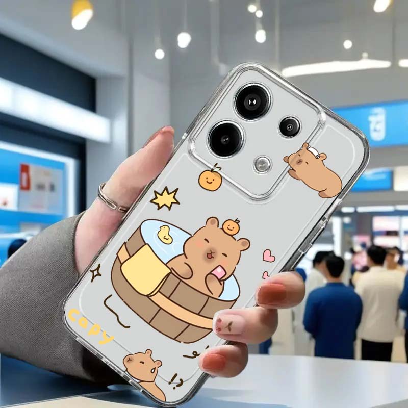 Cartoon Bear Funny Phone Case  - Phone Cases Funny ulasan dan harga