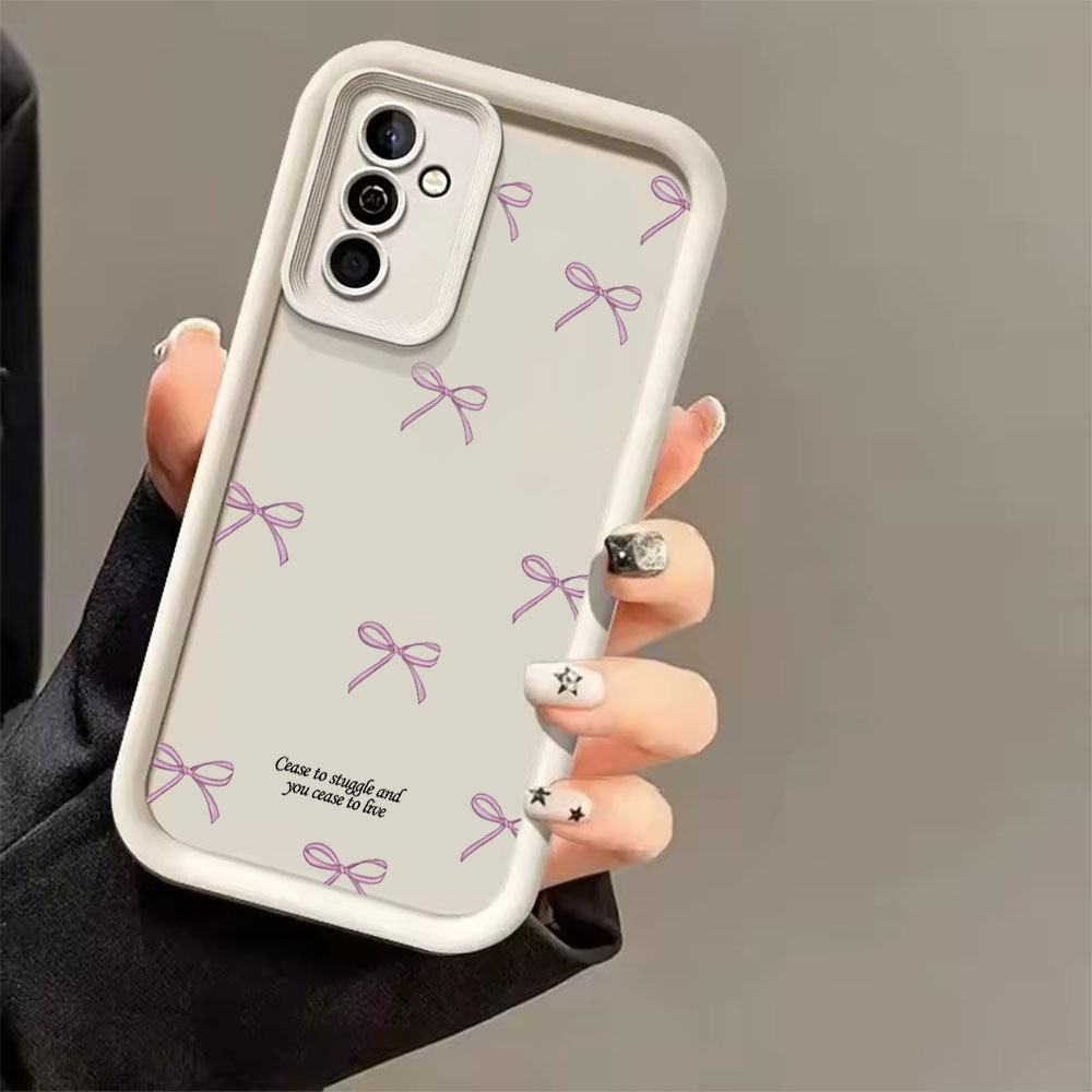 Pink Bow Print Soft TPU Phone  - Phone Cases Pink ulasan dan harga