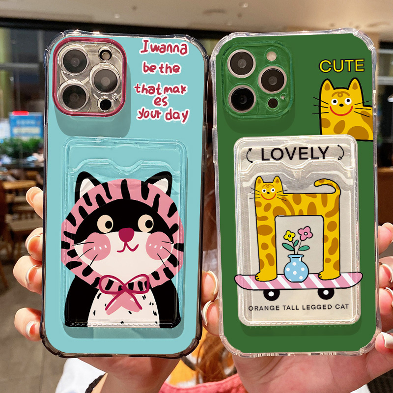 Cute Cartoon Cat Phone Case Fo - Phone Cases Holder ulasan dan harga