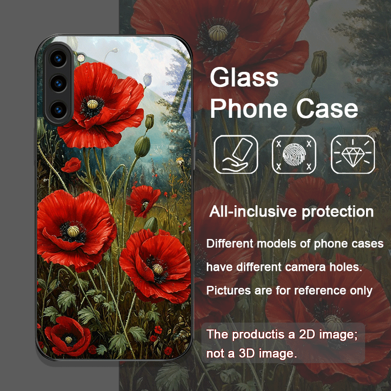 Retro Poppy Flower Bloom Hot R - Phone Cases Galaxy S26 Ultra ulasan dan harga
