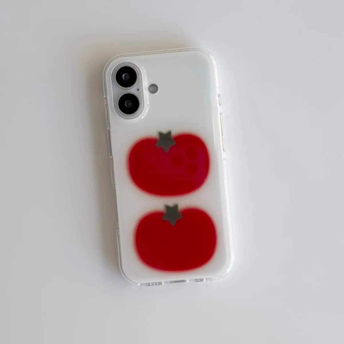 Korean Ins Two Ted Tomato Cart - Phone Cases Korea ulasan dan harga