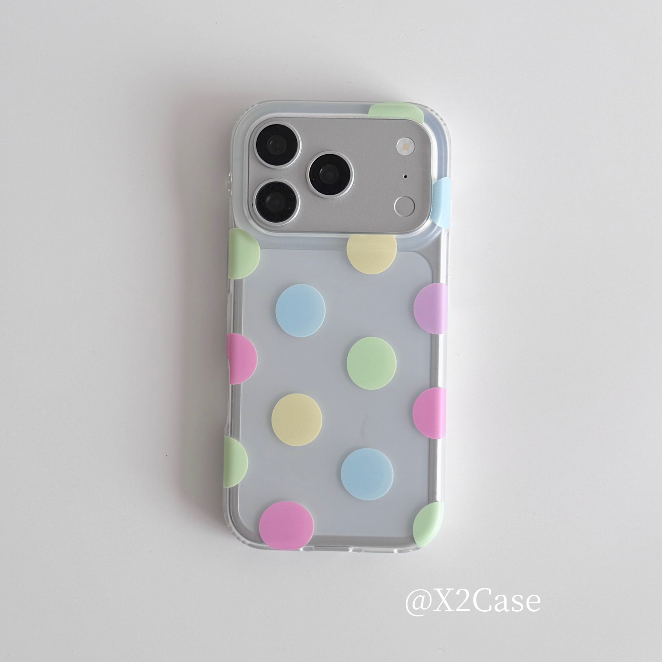 Korea Ins Colorful Polka Dots  - Phone Cases Iphone 14 ulasan dan harga