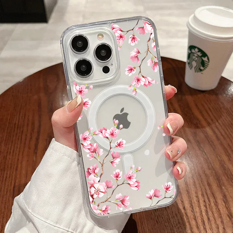Luxury Pink INS Flowers Case F - Phone Cases Pink ulasan dan harga