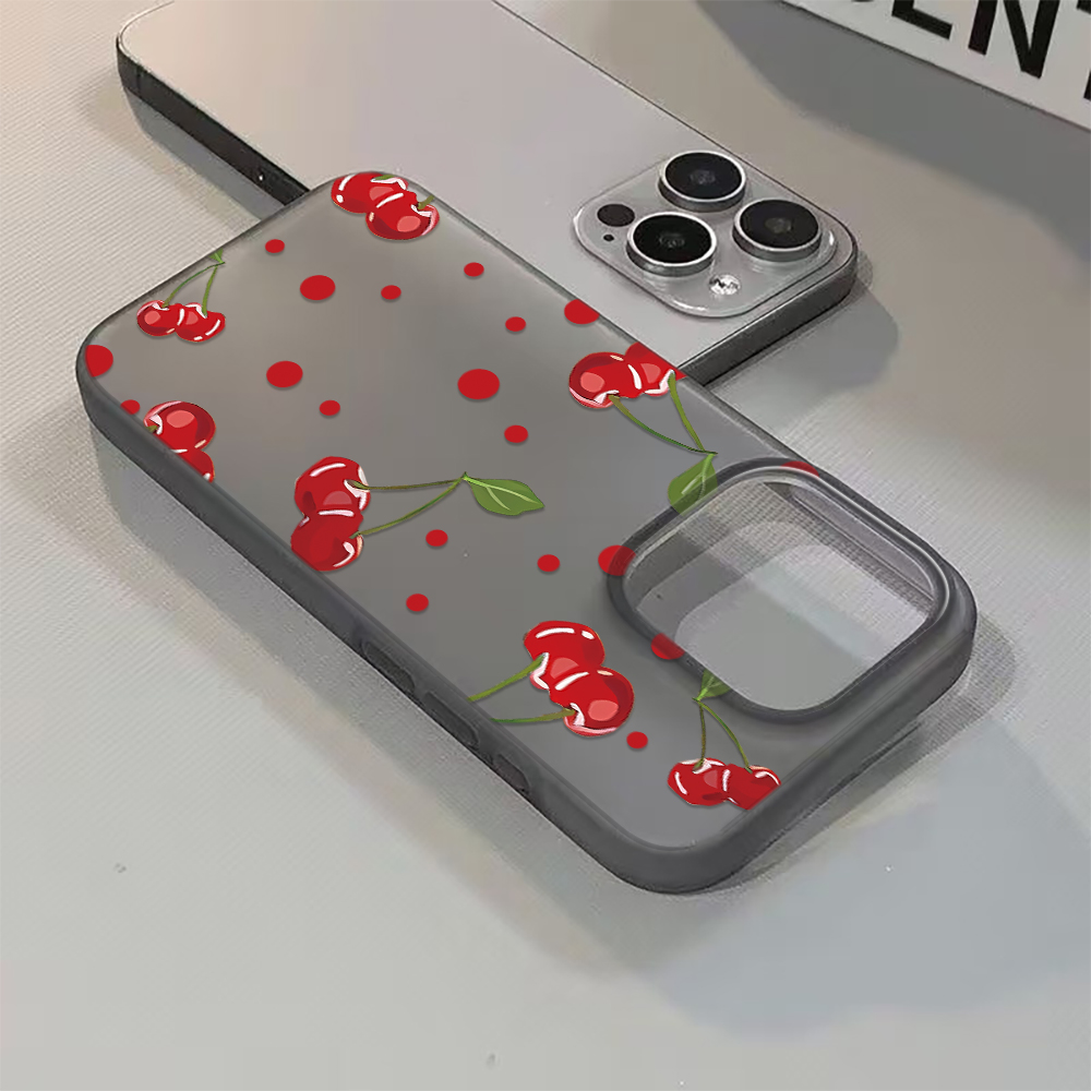 2026 Trend Cherry Pattern Cute - Phone Cases Girls ulasan dan harga
