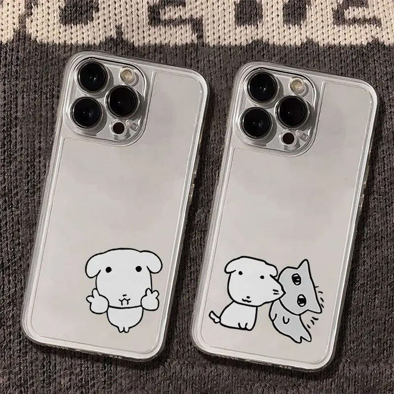 New Korean Ins Cute Puppy Cat  - Phone Cases Korea ulasan dan harga