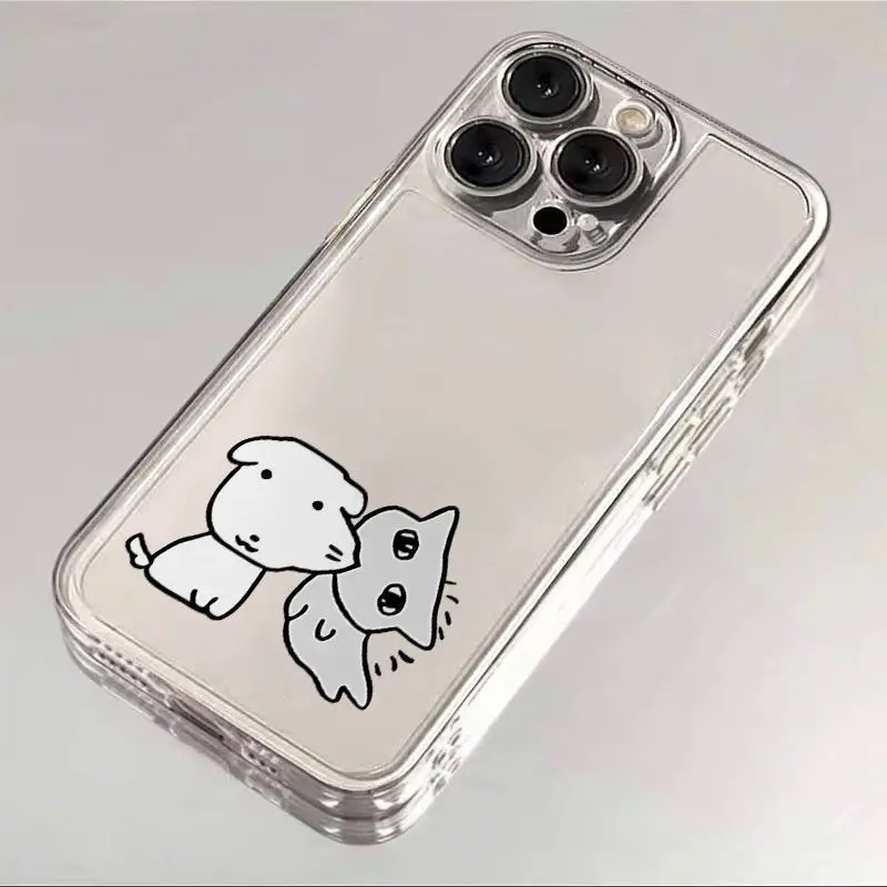 New Korean Ins Cute Puppy Cat  - Phone Cases Korea ulasan dan harga