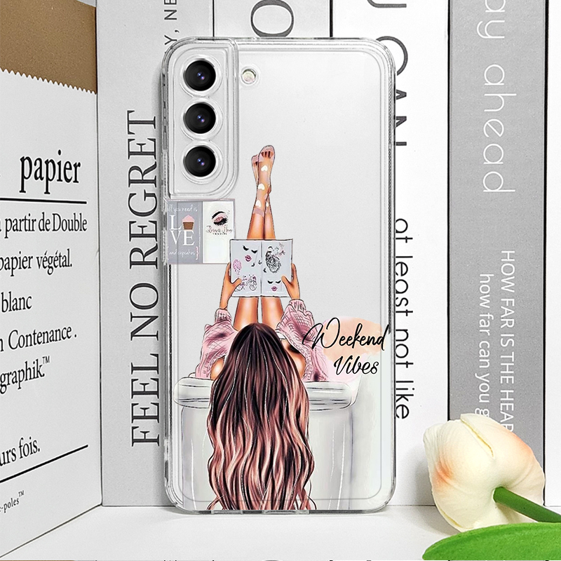 Fashion City Girl Transparent  - Phone Cases Girls ulasan dan harga