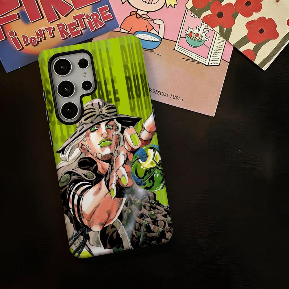 Hot cool Anime J-JOJO Steel Ba - Phone Cases Samsung S25 Ultra ulasan dan harga