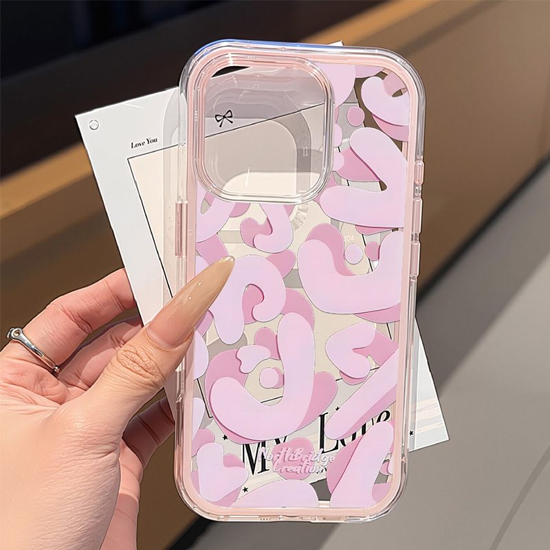 Transparent Phone Case For iPh - Phone Cases Pink ulasan dan harga