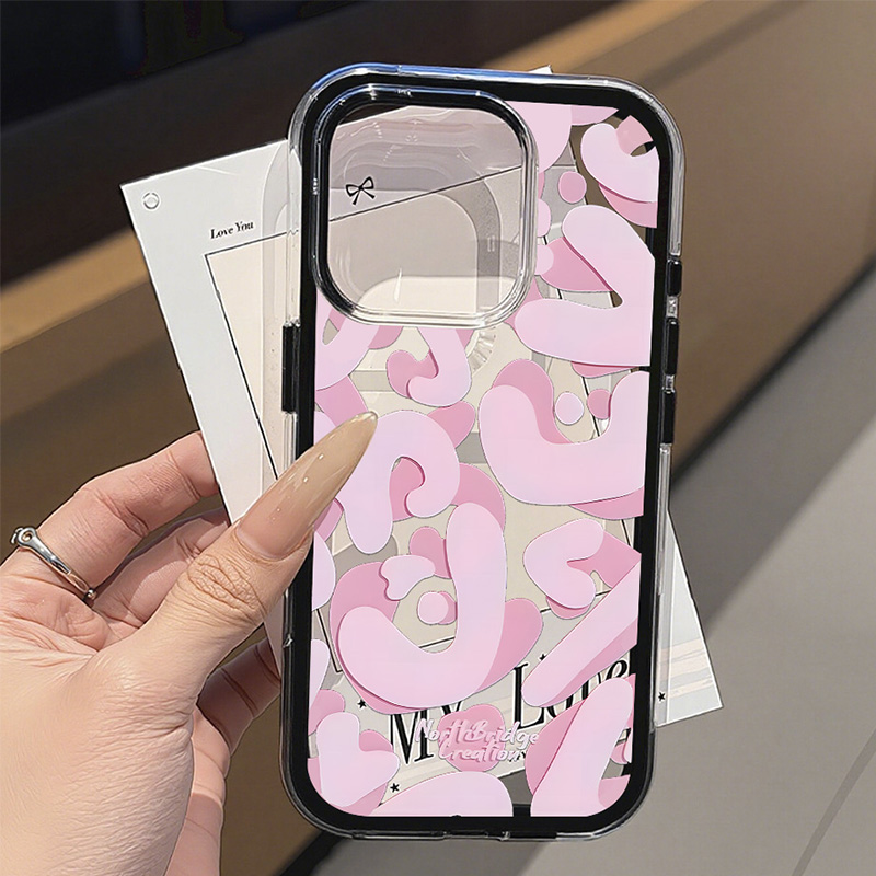Transparent Phone Case For iPh - Phone Cases Pink ulasan dan harga