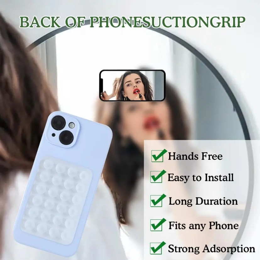 Silicone Suction Phone Holder  - Phone Cases Holder ulasan dan harga