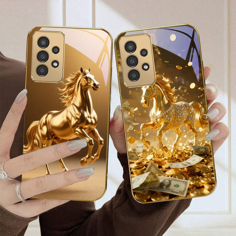 A lovely golden steed For Sams - Phone Cases For Samsung A14 ulasan dan harga